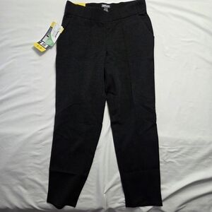 NWT Kirkland Tencel Comfort Pants S - Charcoal Grey Professional Trouser